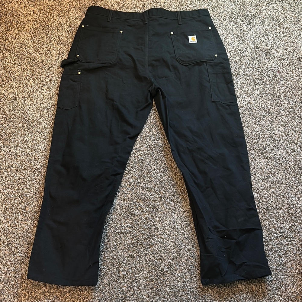 Carhartt Men's Black Pants Size 42 X 34 - Picture 4 of 6